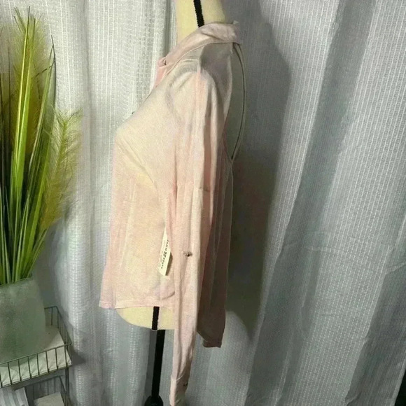 NWT Altar’d State Women’s Small Cut Out Back Long Sleeve Button Up Tunic Top - Picture 4 of 12